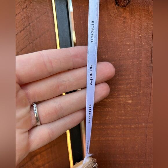 NWT Retrofête Elodie Sequin Embellished Jumpsuit in Tannin Size XS - Picture 6 of 12